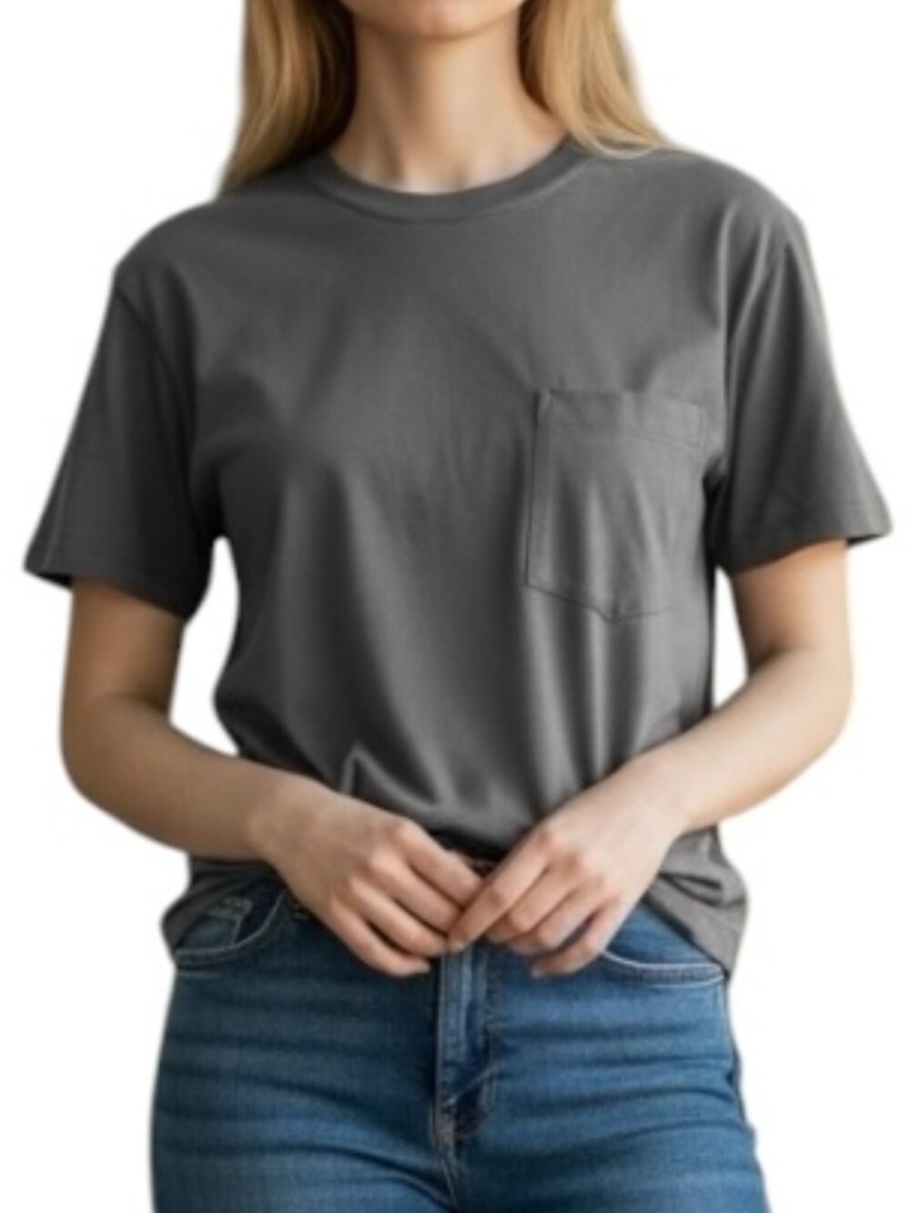 Lululemon T Shirt Womens XL Gray Pocket Tee Short Sleeve Oversized Athleisure
